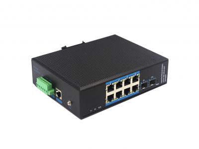 管理型千兆 2光8電工業(yè)級(jí)交換機(jī)